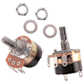 Miniatyrbillede 3 af 5: 2 stk. 500K Ohm Single Linear Taper Potentiometre med tænd/sluk-kontakt