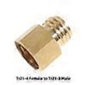 Miniatyrbilde 5 av 5: Soda Co2 Gass Konverter Adapter For Tr21-4 Hunn Til Tr21-3 Hann Gjenget Quooker Cube Tank Utløp Cop