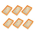 Miniatyrbild 1 av 5: 6-pack filter till Karcher Mv4 Mv5 Mv6 Wd4 Wd5 Wd6 dammsugare reservdelar leverfilter