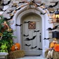 Miniatyrbild 9 av 9: 3D Bat Decorations for Halloween - 60 Pieces Wall Stickers in 4 Different Sizes