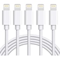 Pikkukuva 6 / 7: 5X Lightning USB -kaapeli Applelle iPhoneen ja iPadiin, 1 m