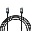 Miniatyrbillede 1 af 5: 240W Type-C-kabel USB C Hurtigopladerledning 48V5A Strøm Hurtig PD Opladningskabel Datasynkroniseringsledning 3m