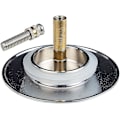 Miniatyrbilde 5 av 5: 1 stk badekarpropp, 70 mm, med dobbel tetning, høydejusterbar, universell badekarpropp, vaskeventil, herdet messing med kromfinish