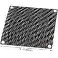 Miniatyrbilde 4 av 5: 10 stk 80mm Pvc Datamaskin PC Kabinett Vifte Filter Deksel Filter Mesh