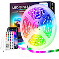 Miniatyrbilde 1 av 7: LED-stripe 15 m, PSTAR Bluetooth LED-stripe RGB 24