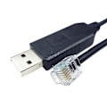 Miniatyrbillede 2 af 5: Usb til Rj11 Rj12 6p4c adapter seriel styrekabel Eqmod kabel til - montering pc forbindelse til håndkont