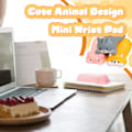 Miniatyrbild 3 av 5: 3 st söta handledsstöd för mus tangentbord dator Kawaii musmatta katt gris hund djurdesign datorarmstöd