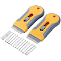 Miniatyrbilde 1 av 5: 2-pakks, Razor Skrape Sett med 10 Blader, Razor Skrape, Vindus Skrape, Skrape Verktøy, Glass Skrape, Inntrekkbare Razor Blader