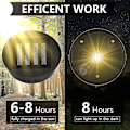 Miniatyrbilde 3 av 5: Reserve Solarlys Med LED-pære, 2-pak Reserve Solardeksel, Panel Med LED Solarlykt