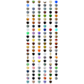 Pikkukuva 3 / 4: Minecraft Rakennuspalikat, sisältää 128 kuusikulmaista magneettilelua ja 4 nukkea (Syksy)