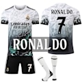 Miniatyrbillede 1 af 2: Bedst sælgende produkt!!! 2024-2025 Real Madrid Børn Voksen Special Edition Trøje Fodboldtrøje No.7 Ronaldo 18