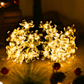 Miniatyrbillede 5 af 8: Solcelle Kirsebærblomst Lys til Have Terrasse Gårdhave Jul Halloween Bryllup Fest Dekoration Kunstige Fe LED'er Udendørs