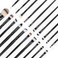 Pikkukuva 2 / 5: 20 kappaletta meikkisiveltimiä luomiväri eyeliner meikkivoide huuli poskipuna nestemäinen puuterisiveltimet