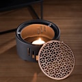 Pikkukuva 3 / 5: Tee lämmitin Tealight vaha poltin Tealight teekannu lämmitin Metalli teekannu lämmitin Keraaminen teekannu lämmitin Metalli teekannu lämmitin alusta