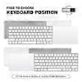 Miniatyrbillede 2 af 5: BESTAND Justerbart Beslag Sidebordsstativ til Apple Magic Trackpad 2/3 / Magic Keyboard 2/3