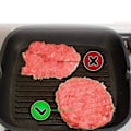Miniatyrbild 3 av 4: Hamburgerpress - Perfekt formade 4,5 cm hamburgareformar som enkel frisläppning hamburgerpress för grilltillbehör