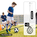 Miniatyrbild 2 av 5: 2PCS Fotbollssparktränare Fotboll Nät Kicker, Passar Bollstorlek 3, 4, 5, Solo Fotbollsspark Träningsträningshjälp Fotbollsretur