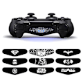 Miniatyrbilde 3 av 3: Led-lysstrimmel-klistremerker for Gamepad Playstaion4 svart 6