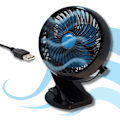 Pikkukuva 1 / 4: Fast Fan, johdoton kannettava tuuletin, USB-ladattava, 360 asteen kierto, premium-minituuletin, kotiin, toimistoon, työpöydälle, hiljainen ja nopeudensäätimellä