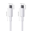 Pikkukuva 1 / 5: 3M Pikalatauskaapeli, 2 kpl USB C - USB C -kaapeli PD 60W