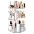 Miniatyrbillede 1 af 5: UNIQ 360-Graders Roterende Makeup Opbevaringsorganisator – Opbevaringsløsning i Klar Farve