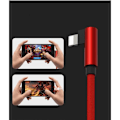 Miniatyrbilde 7 av 8: 3m Slitesterk Flettet Metallisk Lightning Kabel Hurtiglading 3.0