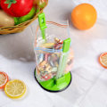 Miniatyrbillede 4 af 5: Fryseposeholder Stativ, Madopbevaringsholdere, Justerbar Plast Madlavningspose, Zip Lock Poseholder Stativ til Madmåltidspose