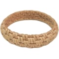 Miniatyrbilde 3 av 5: Flotte geometriske armbånd i rotting, håndlaget vevd lett stråflettet flette etnisk rund uttalelse chunky bangle for kvinner jente smykker