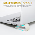 Miniatyrbillede 4 af 5: 2 stk. Universal Laptop Stander, Computer Notebook Tastatur Stander, Anti-slip Holdbar Silikone Elevation Stander Letvægts Bærbare Risere