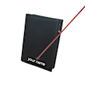 Miniatyrbillede 2 af 6: INF Wallet kortlomme med RFID-beskyttelse Ægte læder Svart Sort