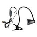 Miniatyrbilde 2 av 5: Dimbar LED leselampe/klemmelampe 3000-6500K