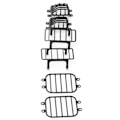 Miniatyrbilde 5 av 5: 6 stk Sett Hovedlyktbeskyttelse Bakre Sidelykt Dekselsett Passer for TRAXXAS TRX&#8209;4 G500 TX&#8209;6 G63 1/10 RC Bil