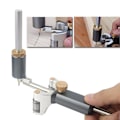 Miniatyrbillede 1 af 5: Træbearbejdning Lineær Bueskriver Dobbeltformål Ridsenål Parallel Linje Tegneværktøj Måle Gauge DIY Multifunktionel Træbearbejdning Ridsenål Værktøjer