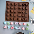 Pikkukuva 5 / 5: Suklaamuotti Silikoni Muotti Kotitekoinen Diy