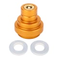 Miniatyrbilde 3 av 5: Soda Vann CO2 Adapter TR21 4 Hann Gjenget Soda Vann CO2 Sylinder Kobling for Terra Gold Orange