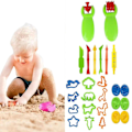Miniatyrbild 1 av 4: 26 Roliga Play Doh Verktygssats Degsform Gjutform Leksaksklippare Modellering För Barnpresent