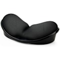 Miniatyrbillede 1 af 5: Memory Foam Musehvilepude Tastatur Håndledsstøttepude Anti-skid Musepude Support Håndledsstøttepude til Kontorcomputer (Sort)