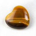 Miniatyrbillede 5 af 5: Naturlige Krystal Hjertestene, 6 stk. Tigerøje Hjerte Stene Polerede Hjerteformede Helbredende Ædelstene, Balancerende Meditation Reiki