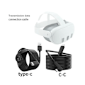 Miniatyrbillede 3 af 5: Til Meta Quest3 3.0 Link Kabel Steam Vr Høj Hastighed Stabil Dataoverførsel Kan Kaste Skærm Con
