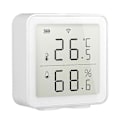 Miniatyrbilde 1 av 5: WiFi Temperatur- og fuktighetsmåler, trådløst digitalt hygrometer for innendørs bruk, termometer med app-varsler temperatursensor