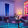 Miniatyrbilde 6 av 7: LED-stripe 15 m, PSTAR Bluetooth LED-stripe RGB 24