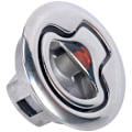 Miniatyrbilde 4 av 5: 2\" Flush Pull Slam Latch i rustfritt stål, rund trekklås for RV-båtdekkluke 1/4\" dørskapsmøbler Dørlåsing
