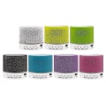 Miniatyrbillede 2 af 3: Crack Bluetooth Højttaler, Mini Subwoofer Trådløs Lysudsendende Højttalerhvid