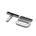 Miniatyrbilde 3 av 5: 3D metallisk sølvlogo Awd T5 T6 emblem bil bagasjeromsdekal for Volvo Awd T5 T6 klistremerketilbehør