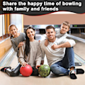 Miniatyrbillede 3 af 5: Bowling sko covers 2 par sorte bowling sko slider bowling tilbehør til kvinder og mænd (sort)