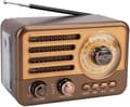 Miniatyrbild 1 av 6: Bluetooth-högtalare - Retro Radio Vintage Bluetooth-högtalare