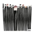 Pikkukuva 1 / 5: 20 kappaletta meikkisiveltimiä luomiväri eyeliner meikkivoide huuli poskipuna nestemäinen puuterisiveltimet