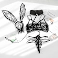 Pikkukuva 1 / 5: Seksikäs naisten cosplay-asu, puputyttöasu, naisten eroottinen asu poikaystävälle, söpö roolipeliasu, pupuyöasu