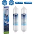 2-pack Samsung DA29-10105J HAFEX / EXP WSF-100, DA99 02131B, EF9603, HAIER LG Kylskåpsvattenfilter（PA）