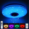 [RM]36W RGB LED Ceiling Light Bluetooth Speaker Music Lamp Dimmable with APP Remote Control